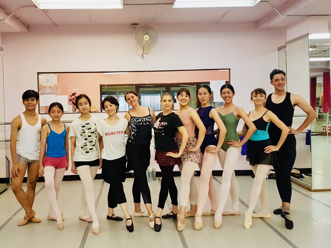 Guest teaching 2019 for Fay at Rising Star Dance Studio in Bangkok, Thailand